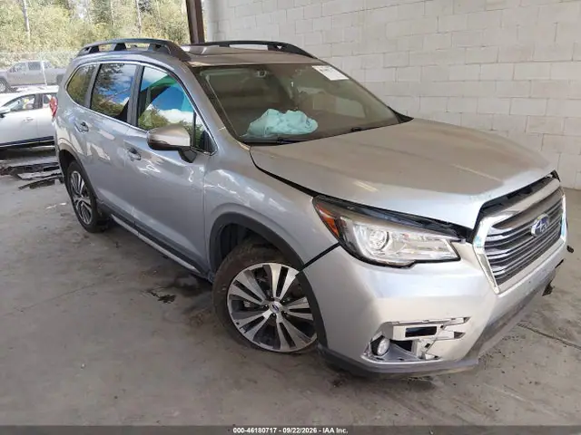 4S4WMAPD7K3484856 — 2019 Subaru Ascent Limited, Передняя и задняя части (Front & Rear), фото до ремонта