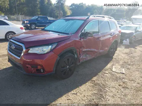 4S4WMAPD7K3465594 — 2019 Subaru Ascent, фото 3 с аукциона IAAI, Левый бок