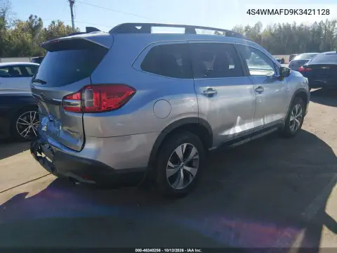 2019 Subaru Ascent Premium VIN 4S4WMAFD9K3421128 фото 5
