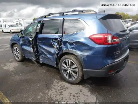 4S4WMARD9L3461433 — 2020 Subaru Ascent, фото 4 с аукциона IAAI, Боковая часть