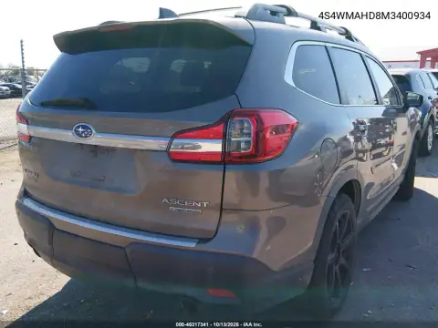 4S4WMAHD8M3400934 — 2021 Subaru Ascent, фото 4 с аукциона IAAI, Передний левый