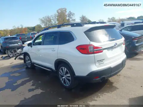 2021 Subaru Ascent Limited VIN 4S4WMAMD8M3449167 фото 3