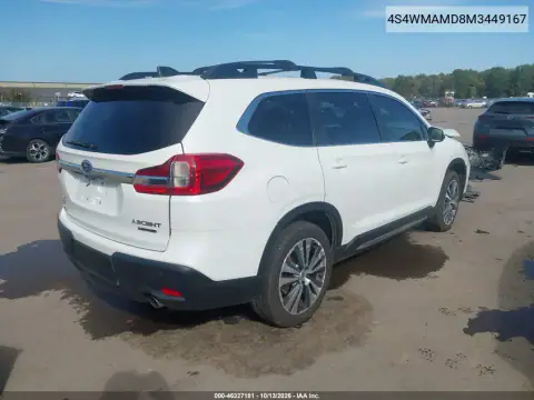 2021 Subaru Ascent Limited VIN 4S4WMAMD8M3449167 фото 4