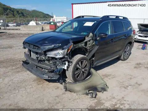 4S4WMAMD0N3417430 — 2022 Subaru Ascent, фото 3 с аукциона IAAI, Передний левый
