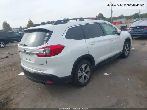 2024 Subaru Ascent Premium 7-Passenger VIN 4S4WMAED7R3464152 фото 4