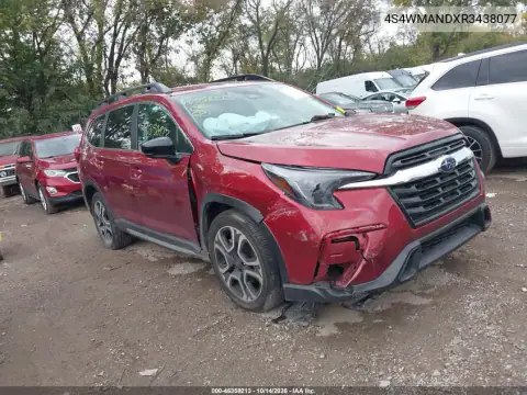 4S4WMANDXR3438077 — 2024 Subaru Ascent, Передняя часть, фото до ремонта
