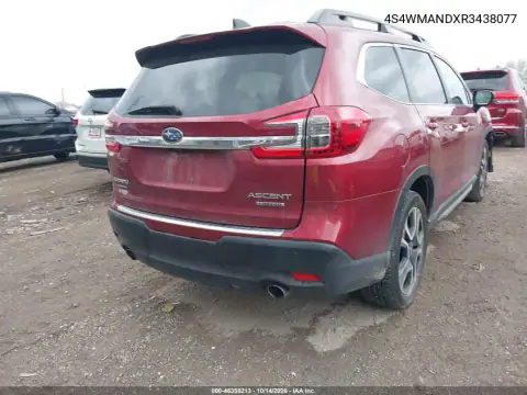 4S4WMANDXR3438077 — 2024 Subaru Ascent, фото 4 с аукциона IAAI, Передняя часть справа