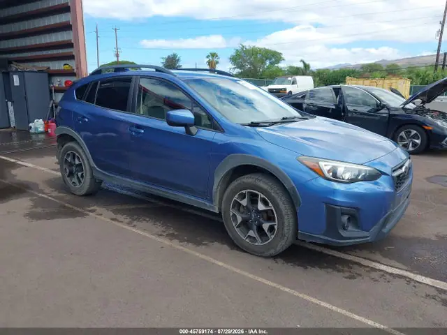 JF2GTAEC5K8241587 — 2019 Subaru Crosstrek 2.0I Premium, Задняя часть (Rear), фото до ремонта