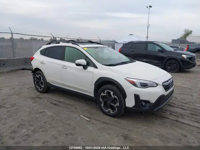 JF2GTHNC5M8685001 — 2021 Subaru Crosstrek Limited, Задняя часть (Rear), фото до ремонта
