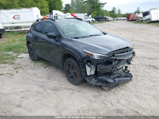2024 Subaru Crosstrek Onyx VIN JF2GUHFCXRH202458 фото 1