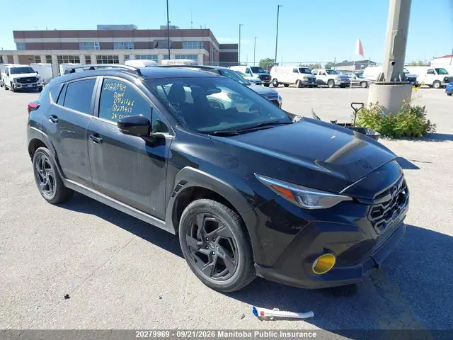 JF2GUHFC7RH279417 — 2024 Subaru Crosstrek Onyx, Передняя часть слева (Left Front), фото до ремонта