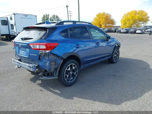 JF2GTABCXJH268206 — 2018 Subaru Crosstrek Premium, фото 4 с аукциона IAAI 29.09.2026, Передняя часть