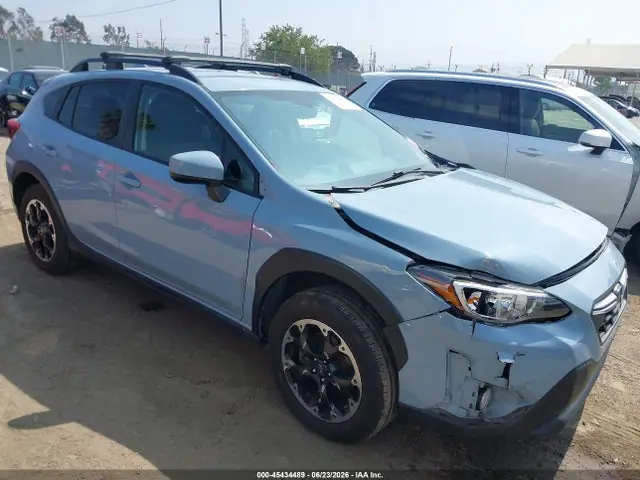 JF2GTAPC1M8320657 — 2021 Subaru Crosstrek Premium, Передняя часть справа (Right Front), фото до ремонта