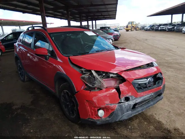 JF2GTAPC2M8266656 — 2021 Subaru Crosstrek Premium, Передняя часть (Front End), фото до ремонта
