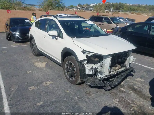 JF2GTAEC5P8321057 — 2023 Subaru Crosstrek Premium, Передняя часть (Front End), фото до ремонта
