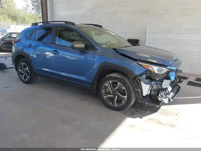 JF2GUADC4RH240391 — 2024 Subaru Crosstrek Premium, Передняя часть (Front End), фото до ремонта