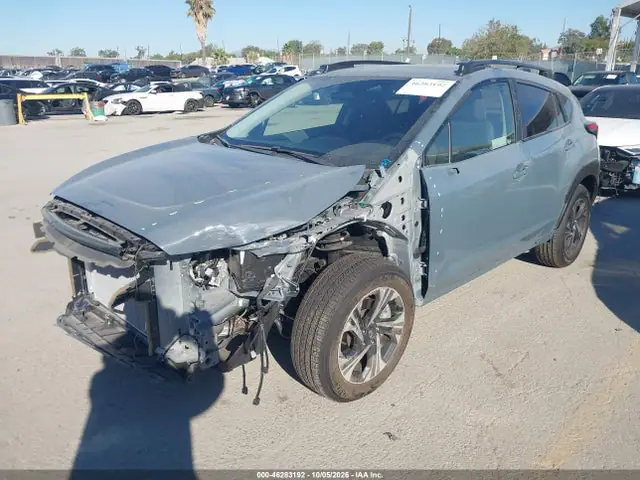 JF2GUHDC4SH304881 — 2025 Subaru Crosstrek Premium, фото 2 с аукциона IAAI 14.10.2026, Передняя часть слева