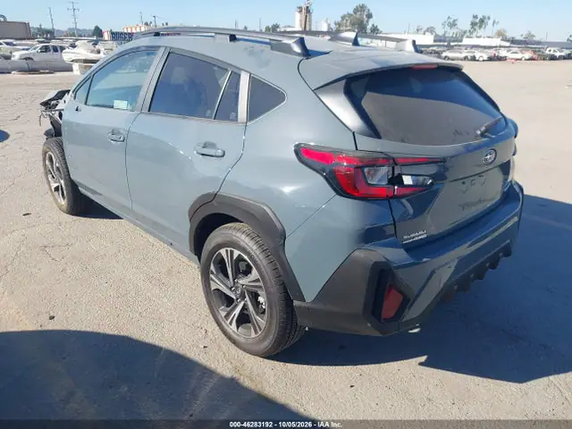 JF2GUHDC4SH304881 — 2025 Subaru Crosstrek Premium, фото 3 с аукциона IAAI 14.10.2026, Передняя часть слева