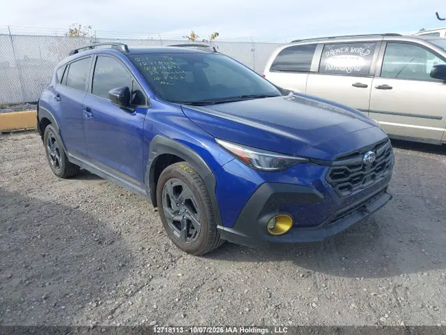 JF2GUHFC8RH346641 — 2024 Subaru Crosstrek Sport, Задняя часть (Rear), фото до ремонта