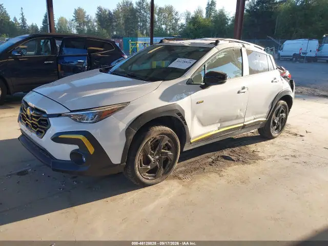 4S4GUHF6XR3817982 — 2024 Subaru Crosstrek Sport, фото 2 с аукциона IAAI 14.10.2026, Опрокидывание