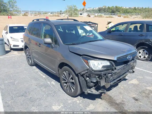 JF2SJGTC2HH543711 Subaru Forester 2.0XT Touring 2017 — повреждение Передняя часть, фото до ремонта
