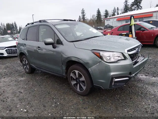 JF2SJAJC5HH493726 — 2017 Subaru Forester 2.5I Limited, Передняя часть (Front End), фото до ремонта