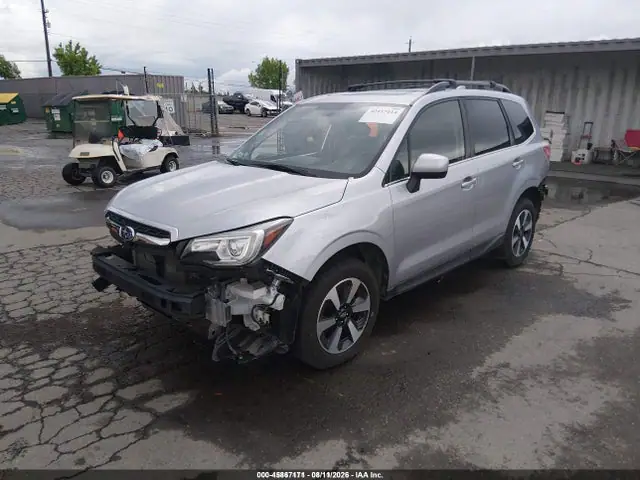 JF2SJARC0HH575089 — 2017 Subaru Forester 2.5I Limited, фото 2 с аукциона IAAI 14.10.2026, Передняя часть