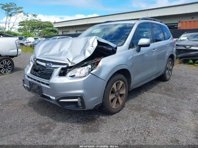 JF2SJARC9JH455894 — 2018 Subaru Forester 2.5I Limited, фото 2 с аукциона IAAI 13.10.2026, Передняя часть