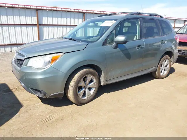 JF2SJADC6FH417845 — 2015 Subaru Forester 2.5I Premium, фото 2 с аукциона IAAI 29.09.2026, Естественный износ