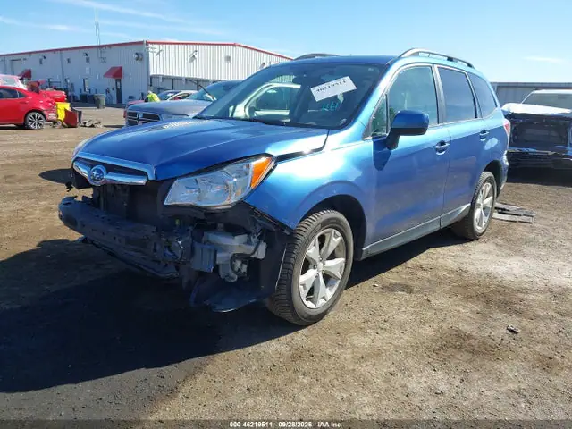 JF2SJAFC0FH570671 — 2015 Subaru Forester 2.5I Premium, фото 2 с аукциона IAAI 13.10.2026, Передняя часть