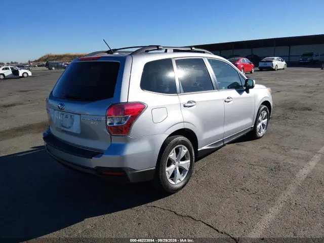 JF2SJAGCXFH502814 — 2015 Subaru Forester 2.5I Premium, фото 4 с аукциона IAAI 14.10.2026, Левый бок