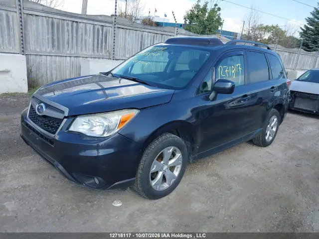 JF2SJCHC3FH413547 — 2015 Subaru Forester 2.5I Touring Package, фото 2 с аукциона IAAI 14.10.2026, Передняя часть