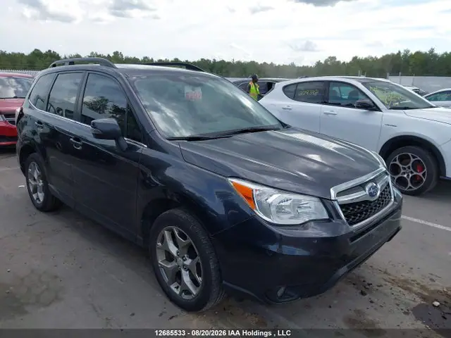 JF2SJCXC8GH467512 — 2016 Subaru Forester 2.5I Touring, Задняя часть (Rear Window), фото до ремонта