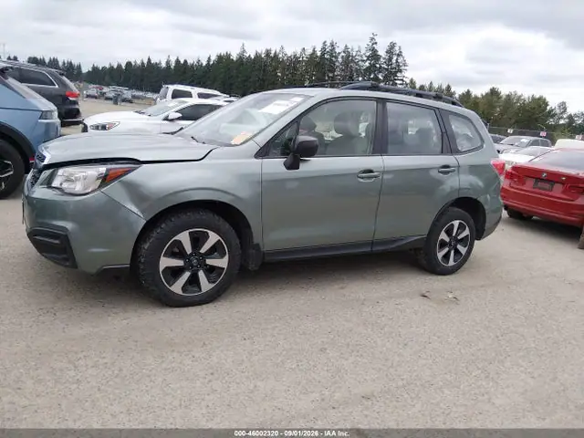 JF2SJABC0HH448160 — 2017 Subaru Forester 2.5I, фото 2 с аукциона IAAI 14.10.2026, Передняя часть справа
