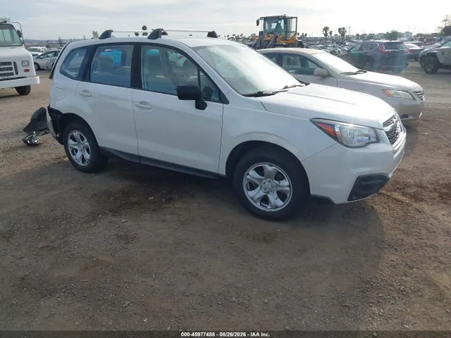 2018 Subaru Forester 2.5i VIN JF2SJAAC4JH603705 фото 1