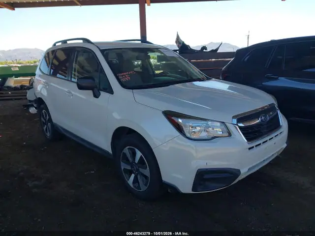 JF2SJABC1JH604289 — 2018 Subaru Forester 2.5I, Задняя часть (Rear), фото до ремонта