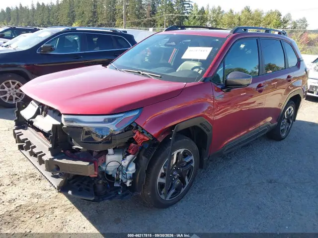 JF2SLSRD6SH424760 — 2025 Subaru Forester Limited Hybrid, фото 2 с аукциона IAAI 14.10.2026, Передняя часть