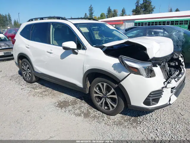 JF2SKAPC8NH434184 — 2022 Subaru Forester Limited, Передняя часть (Front End), фото до ремонта