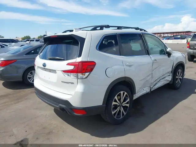 2022 Subaru Forester Limited VIN JF2SKANC3NH461277 фото 4