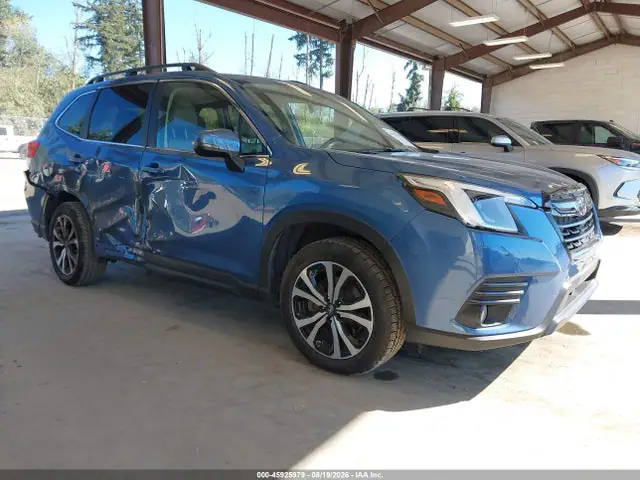 JF2SKANC9PH534056 — 2023 Subaru Forester Limited, Правый бок (Right Side), фото до ремонта
