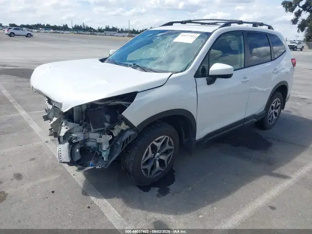 JF2SKAGC6KH435927 — 2019 Subaru Forester Premium, фото 2 с аукциона IAAI 29.09.2026, Передняя часть