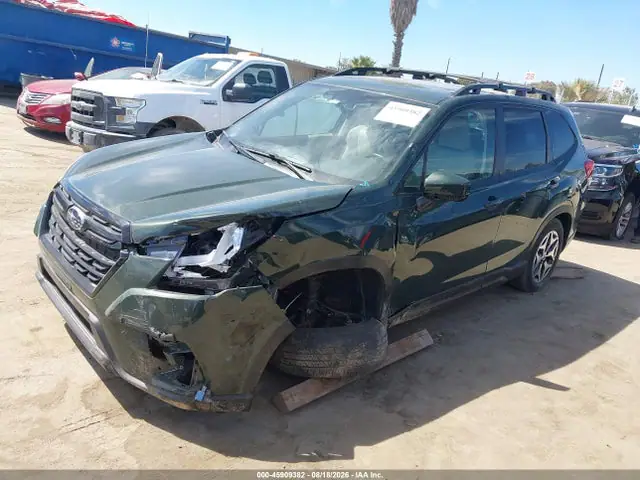 JF2SKAEC9PH425483 — 2023 Subaru Forester Premium, фото 2 с аукциона IAAI 30.09.2026, Передняя часть справа