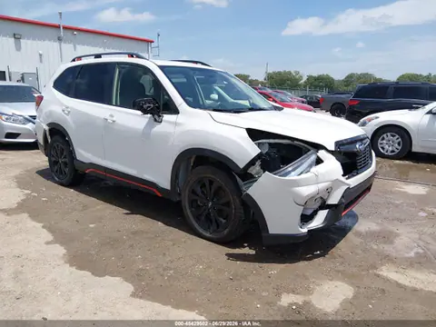 JF2SKARC7LH474315 — 2020 Subaru Forester Sport, Передняя часть (Front End), фото до ремонта