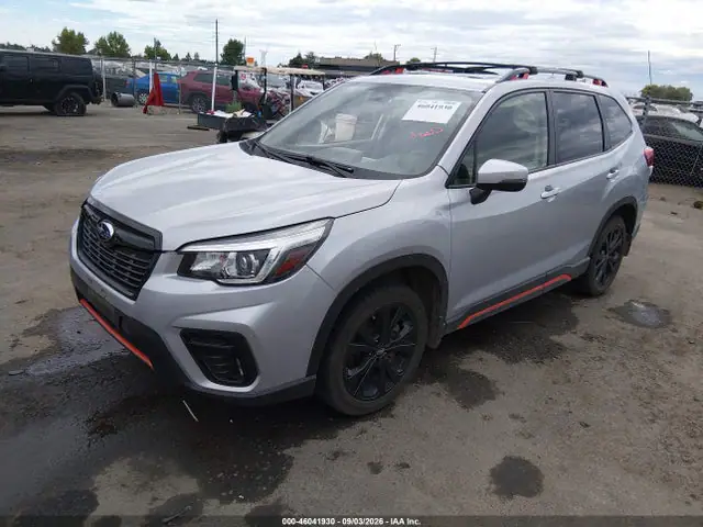 JF2SKARCXLH463194 — 2020 Subaru Forester Sport, фото 2 с аукциона IAAI 14.10.2026, Задняя часть
