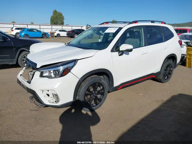 2020 Subaru Forester Sport VIN JF2SKARC1LH458160 фото 2