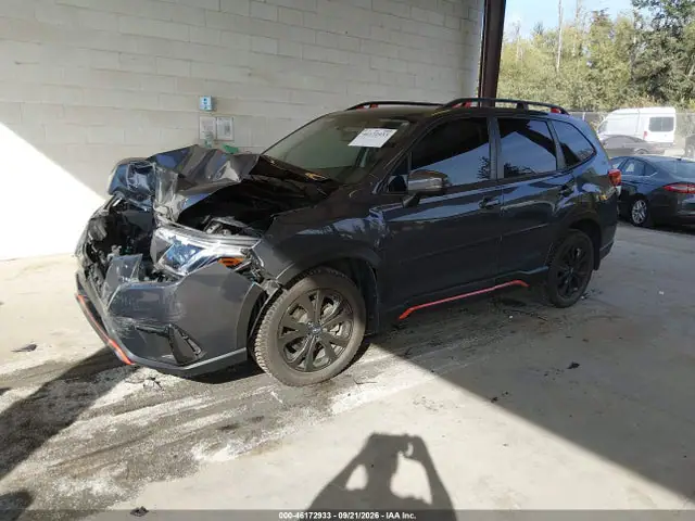 JF2SKAJC7NH507232 — 2022 Subaru Forester Sport, фото 2 с аукциона IAAI 14.10.2026, Передняя часть