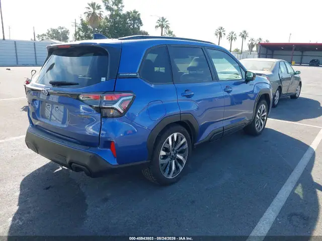 JF2SLSTD1SH433441 — 2025 Subaru Forester Touring Hybrid, фото 4 с аукциона IAAI 29.09.2026, Задняя часть слева