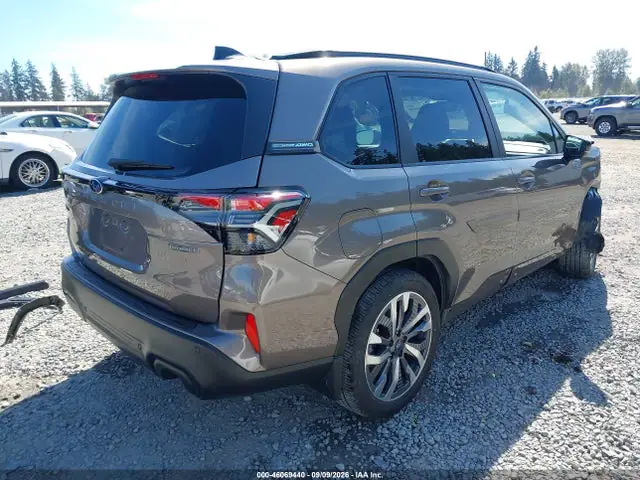 JF2SLSTD9SH433672 — 2025 Subaru Forester Touring Hybrid, фото 4 с аукциона IAAI 30.09.2026, Передняя часть