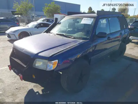 2002 Subaru Forester L VIN JF1SF63572G748066 фото 3