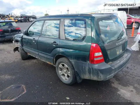 JF1SG63615H734457 — 2005 Subaru Forester, фото 3 с аукциона IAAI 20.10.2026, Передняя часть